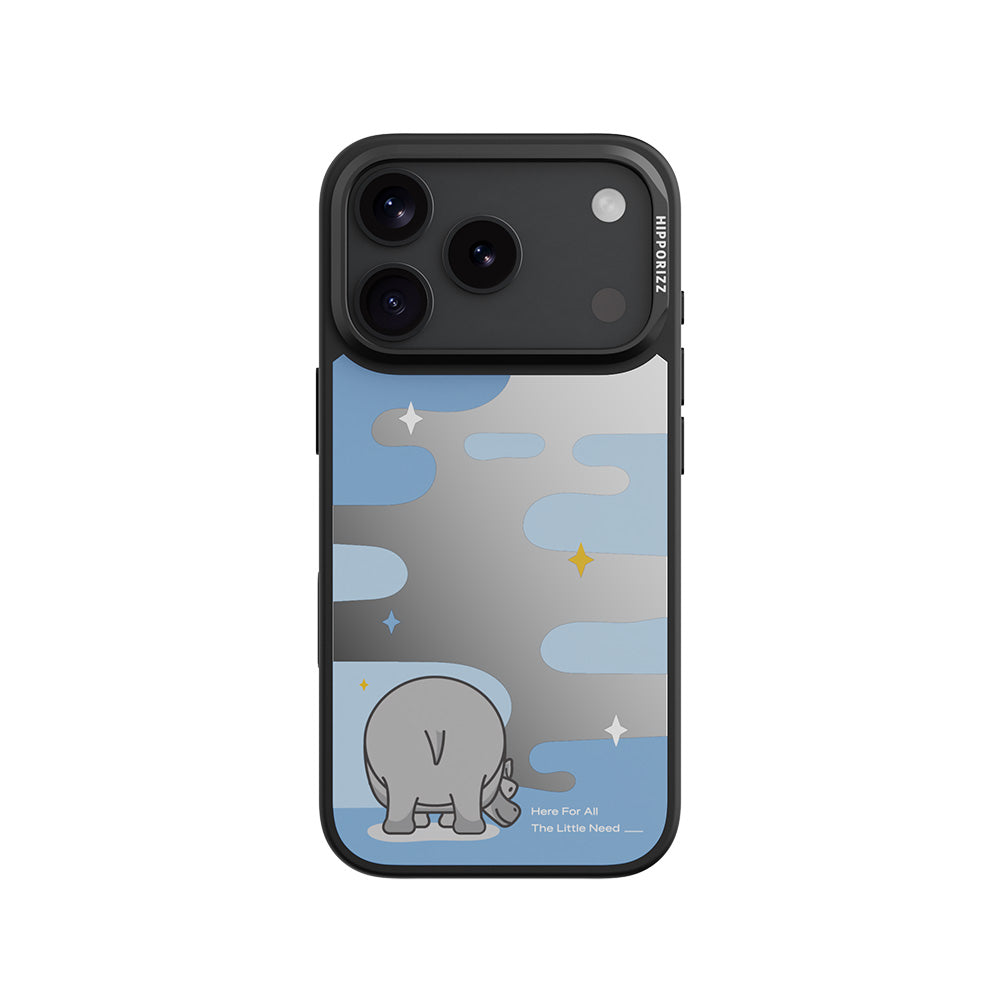 Hipporizz iPhone 17 pro Mirra 鏡面磁吸支架殼