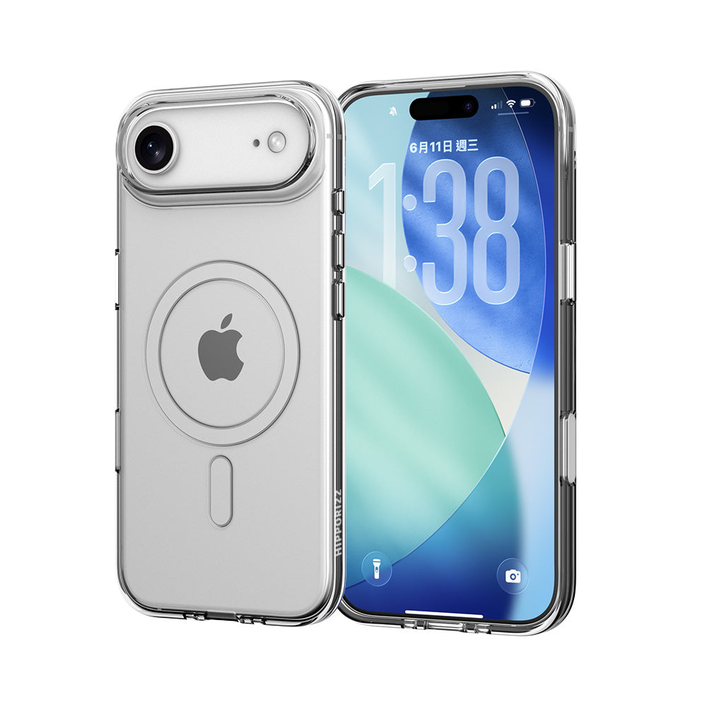 Hipporizz iPhone 17 Lucid Clear Mag 超透磁吸殼