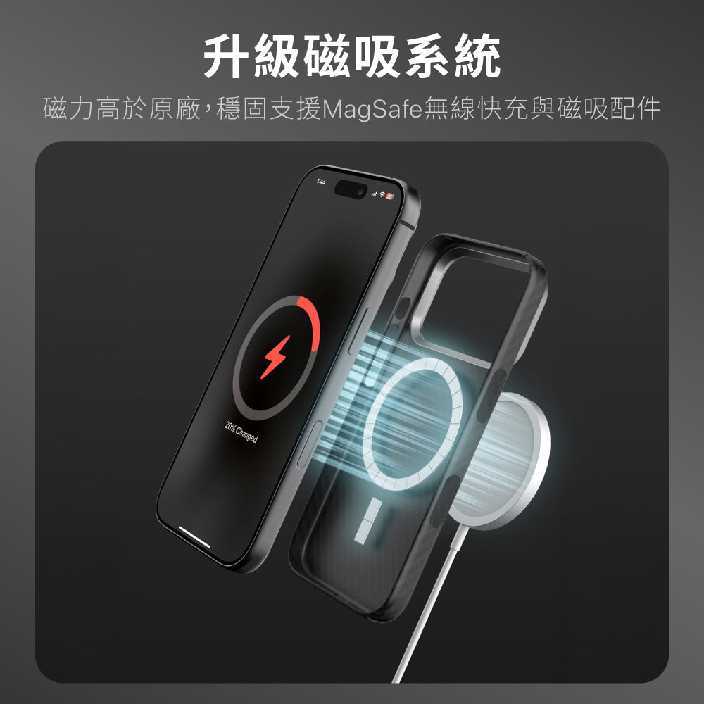 Hipporizz iPhone 17 Kevlar Mag 防摔磁吸殼