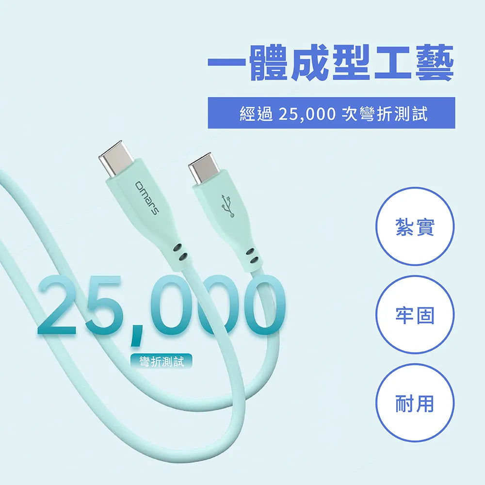 OMARS GaN 35W快速充電器+USB C-C 快充組合