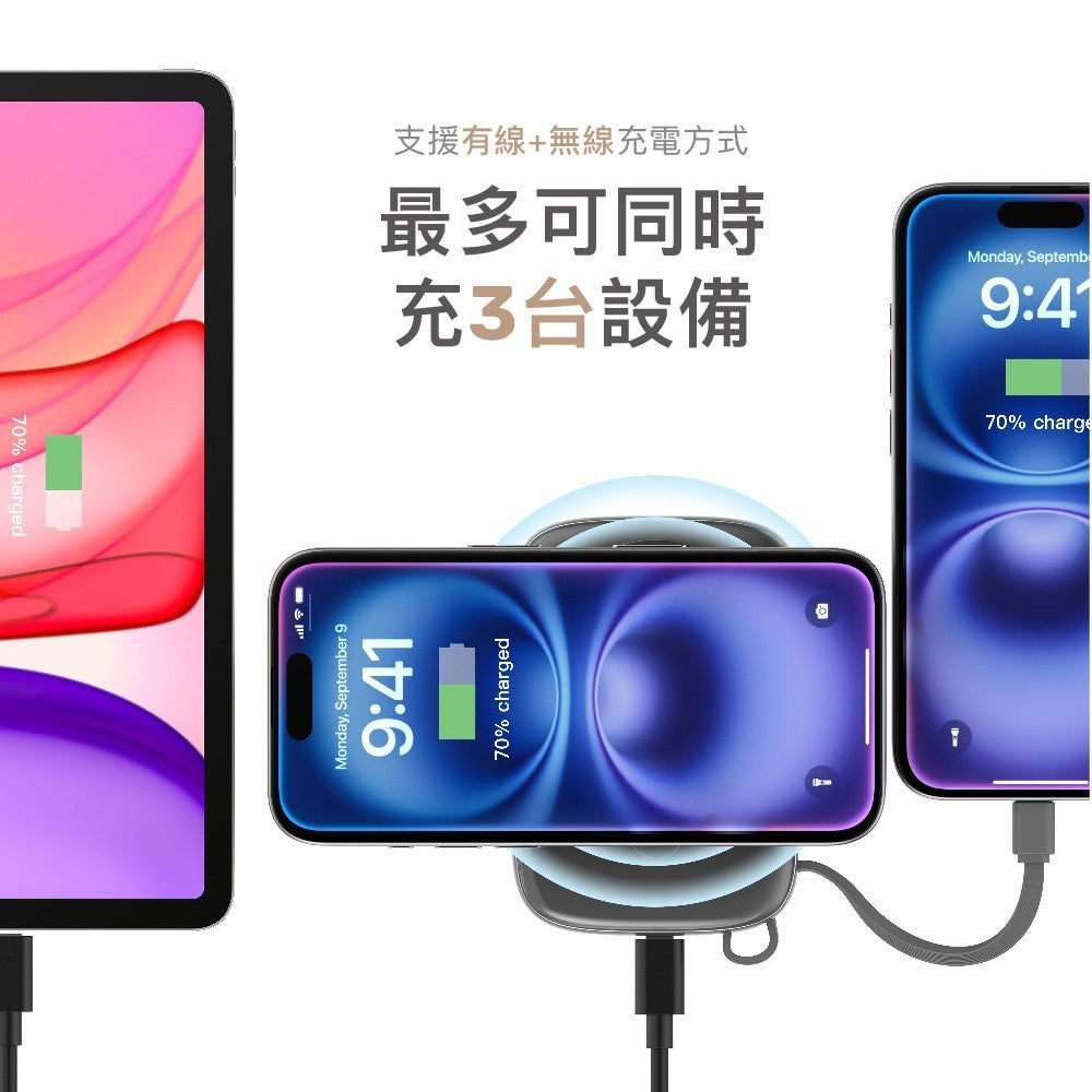omars 炫彩多功能行動電源