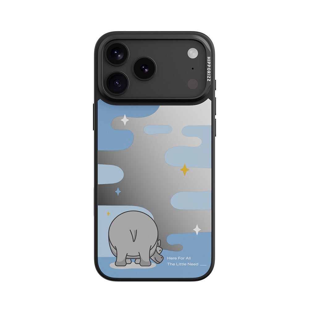 Hipporizz iPhone 17 pro Mirra 鏡面磁吸支架殼