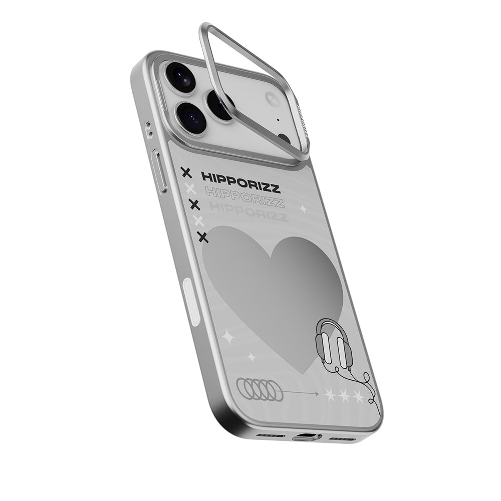 Hipporizz iPhone 17 pro Mirra 鏡面磁吸支架殼