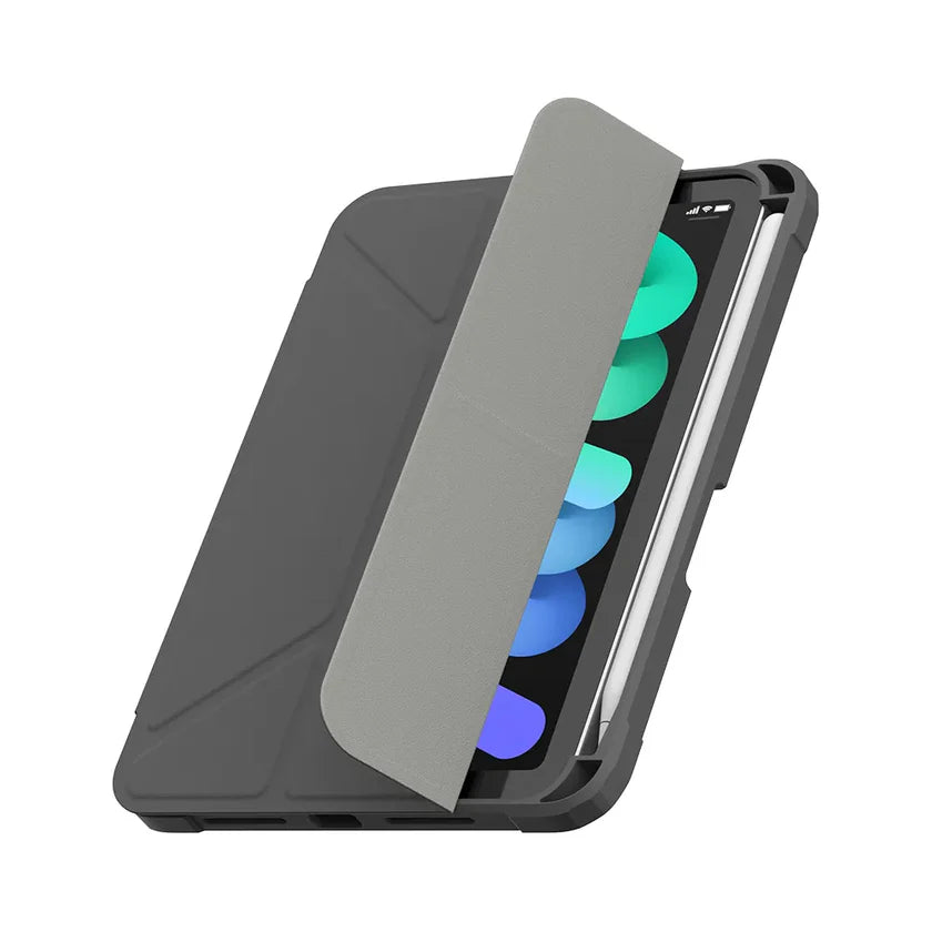 Origo 晶透筆槽防摔殼 iPad mini 8.3吋｜A17 Pro (2024)、第六代 (2021)