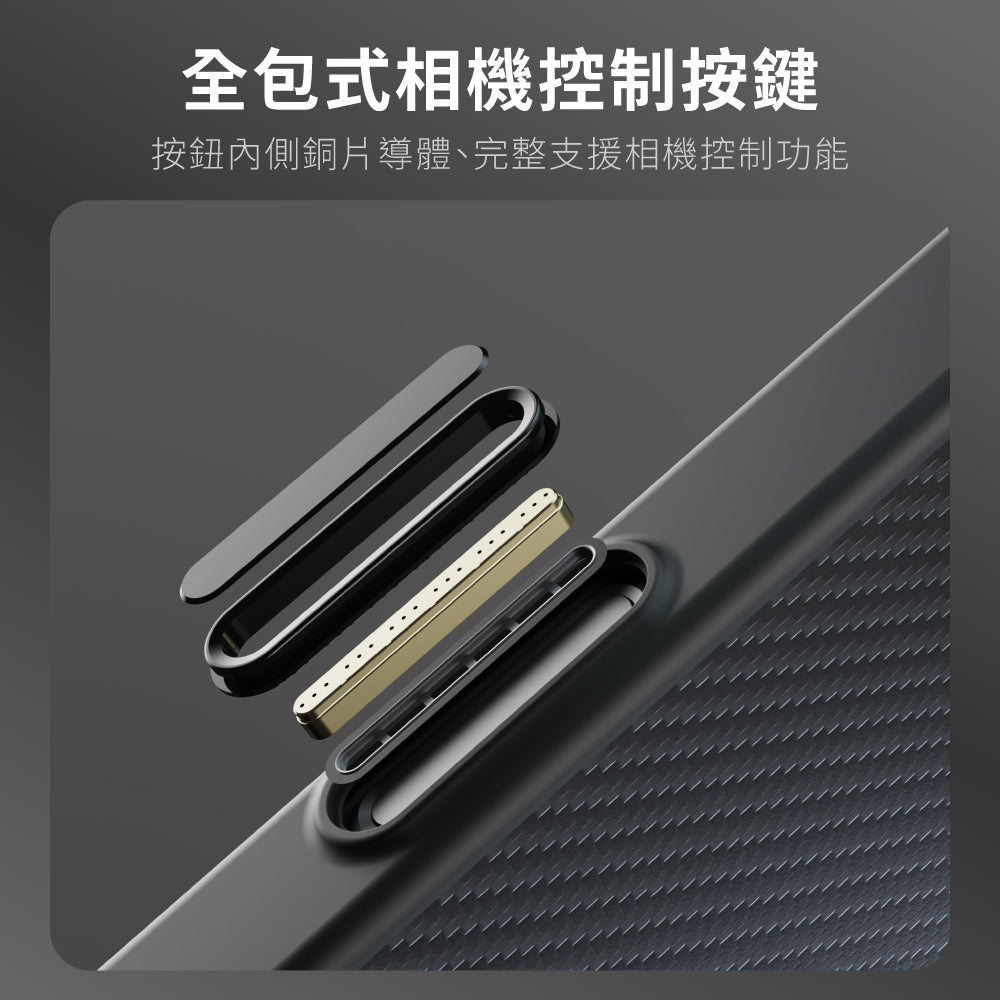 Hipporizz iPhone 17 pro Kevlar Mag 防摔磁吸殼-支架款