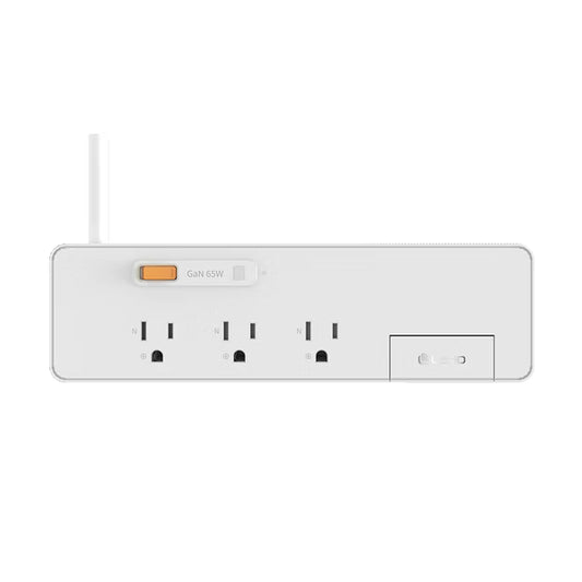 LaPO 1開6插3USB 氮化鎵GaN 65W快充延長線