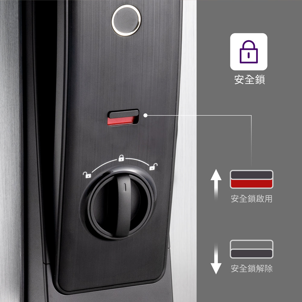 WAFERLOCK 維夫拉克 L900 推拉式電子鎖