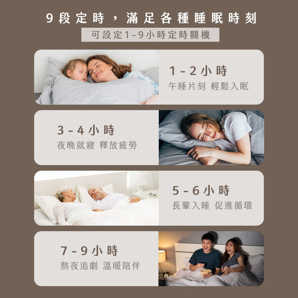 KINYO 雙人電熱毯(法蘭絨) EB-228 (咖)