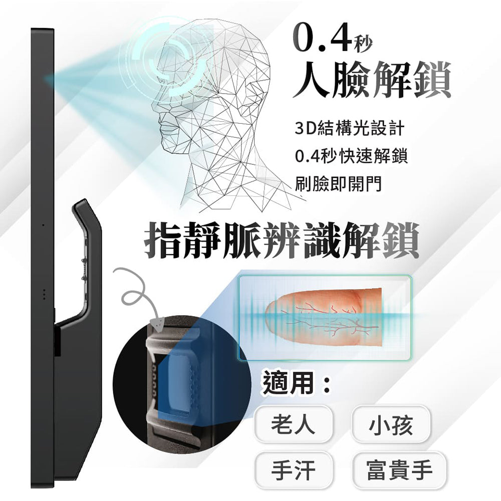 德國摩根moorgen T9+ 11合一美型電子鎖