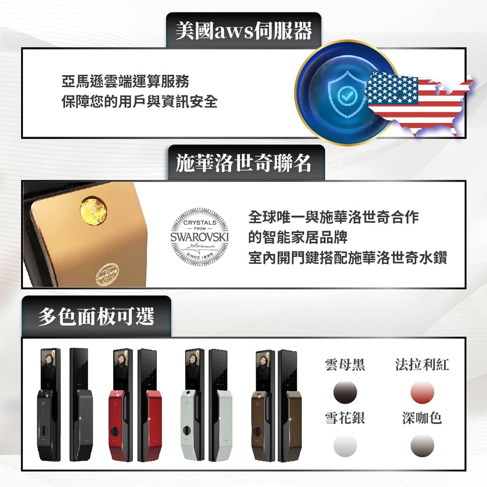 德國摩根moorgen T9+ 11合一美型電子鎖