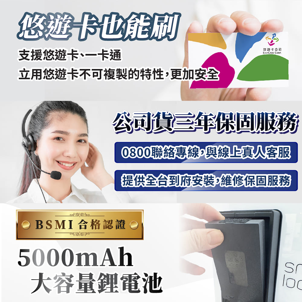 德國摩根moorgen T11 Pro 七合一美型電子鎖 黑