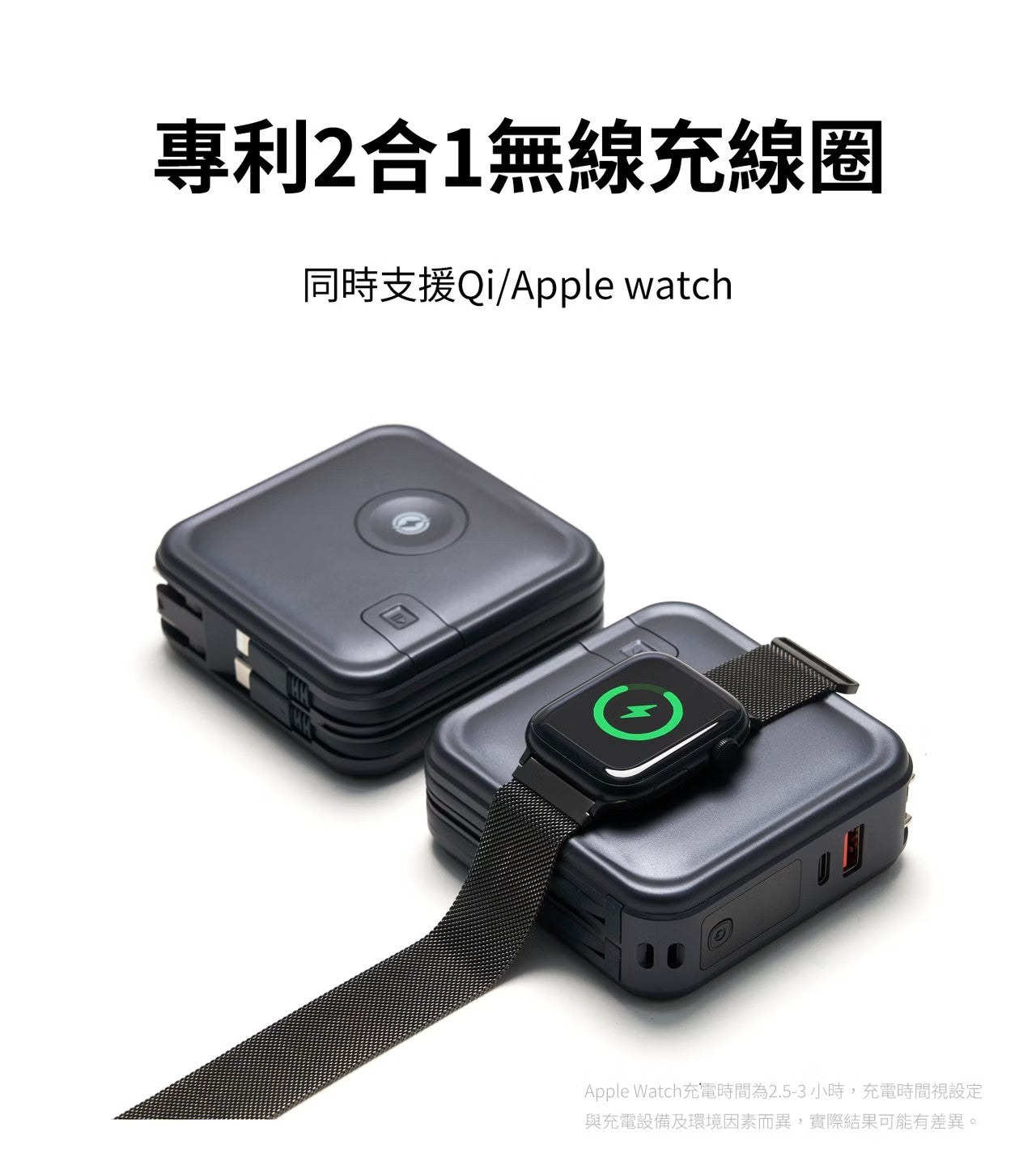 LAPO 全功能無線充電行動電源TC版 WT-08 琉光金