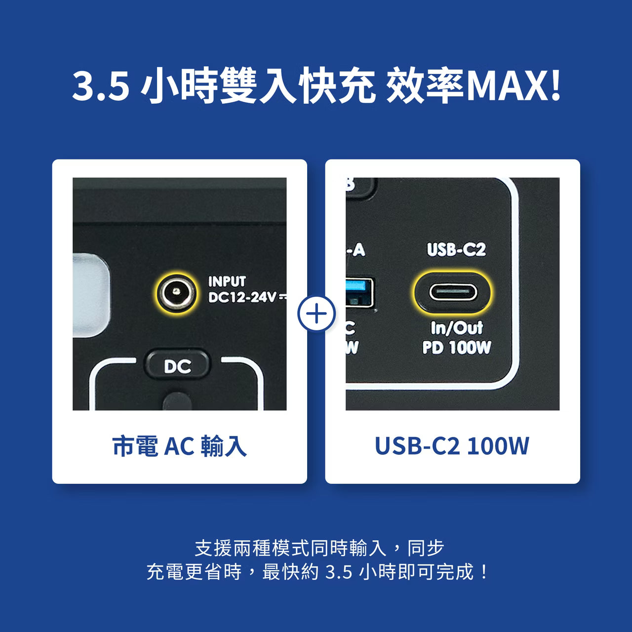 LaPO 500W 攜帶式儲能快充行動電源 LPB-500G