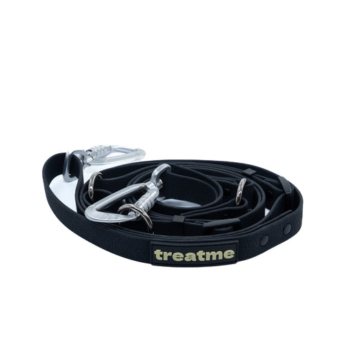 TREAT ME 食癒 多功能牽繩(M) Black Beauty