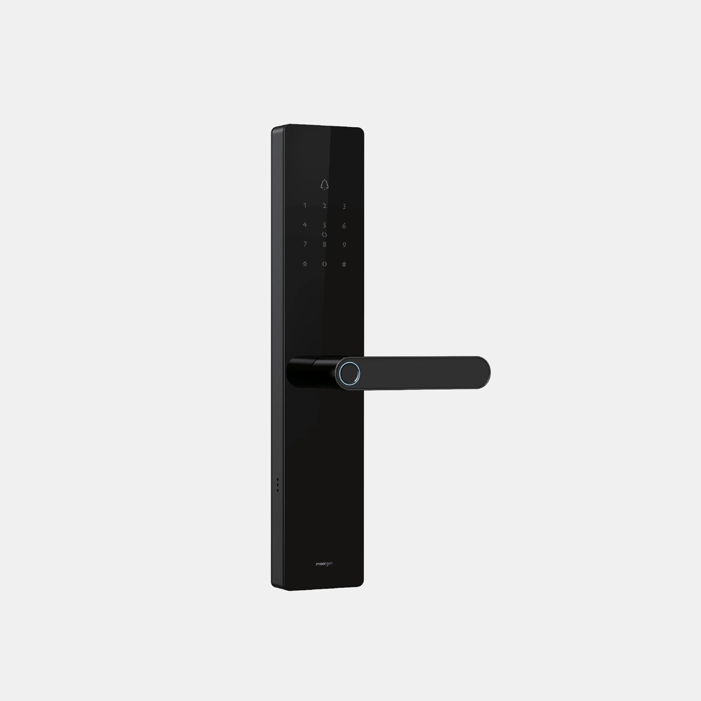 德國摩根moorgen T12 七合一美型電子鎖 黑