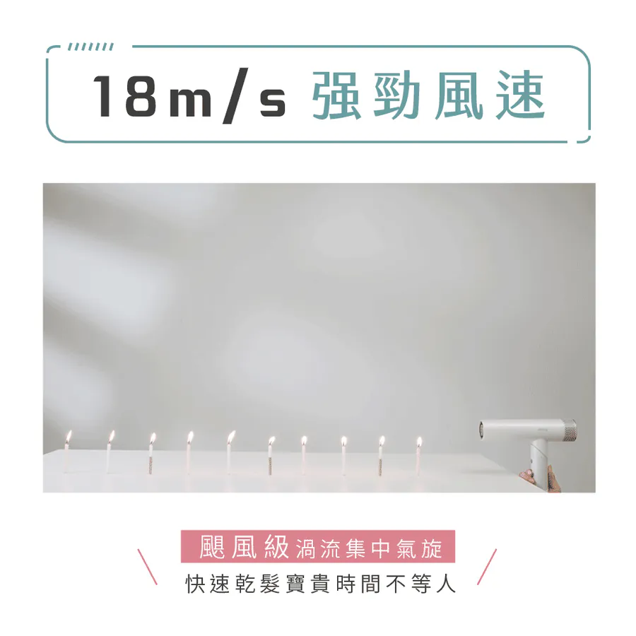 KINYO KH-9660GY 全球電壓無刷吹風機(白)