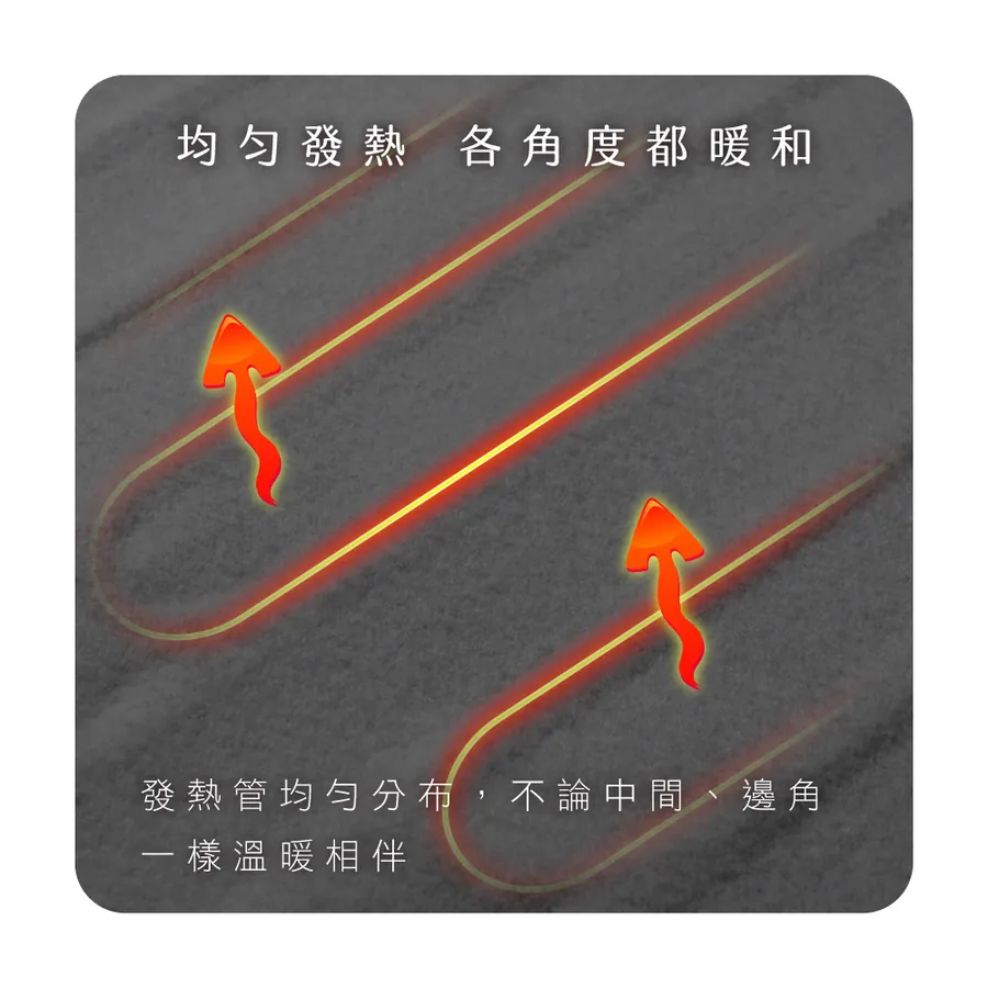 KINYO 雙人電熱毯(法蘭絨) EB-227 (灰)