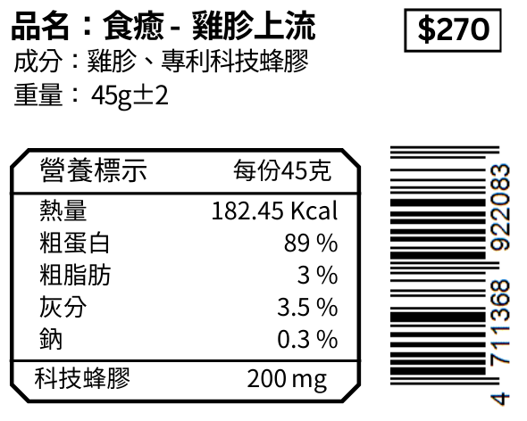 TREAT ME 食癒 蛋急累慢食組合 1+2包 (蛋急累*1+雞軟骨*1+雞胗*1)