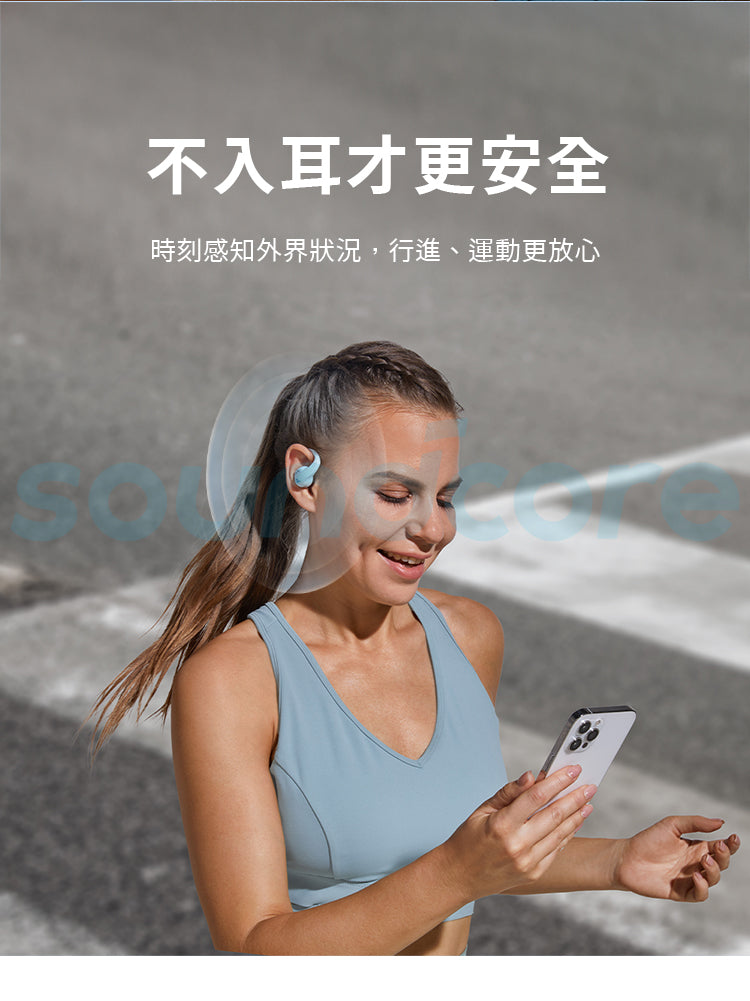 Soundcore AeroFit Pro 氣傳導開放式真無線藍芽耳機